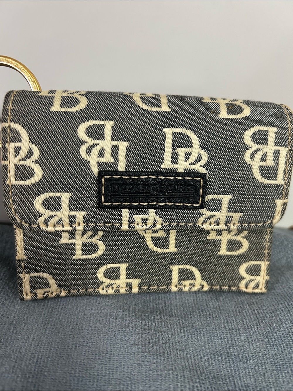 Dooney and Bourke mini wallet ID card holder *VINTAGE*